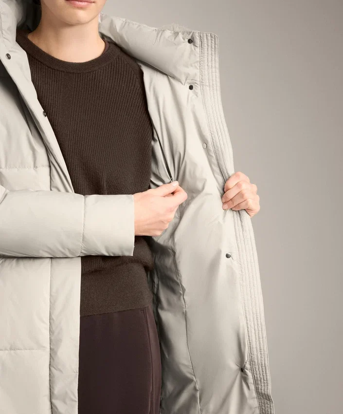 Giacca midi imbottita in Primaloft® idrorepellente Giacca midi imbottita in Primaloft® idrorepellente