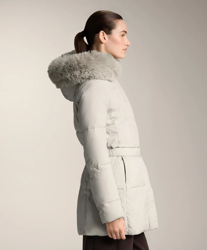 Giacca midi imbottita in Primaloft® idrorepellente Giacca midi imbottita in Primaloft® idrorepellente