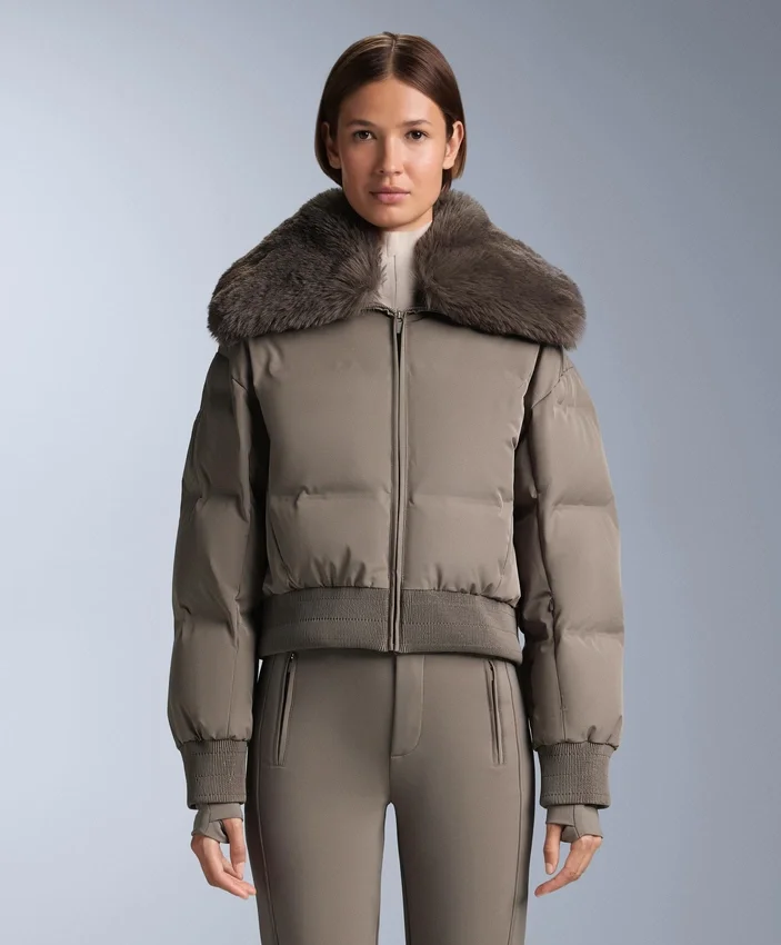 Giacca Minardi Piume Ski idrorepellente 80% piumino e 20% piume Giacca Minardi Piume Ski idrorepellente 80% piumino e 20% piume