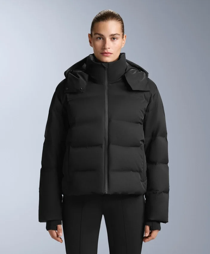 Giacca Minardi Piume Ski idrorepellente 80% piumino e 20% piume Giacca Minardi Piume Ski idrorepellente 80% piumino e 20% piume