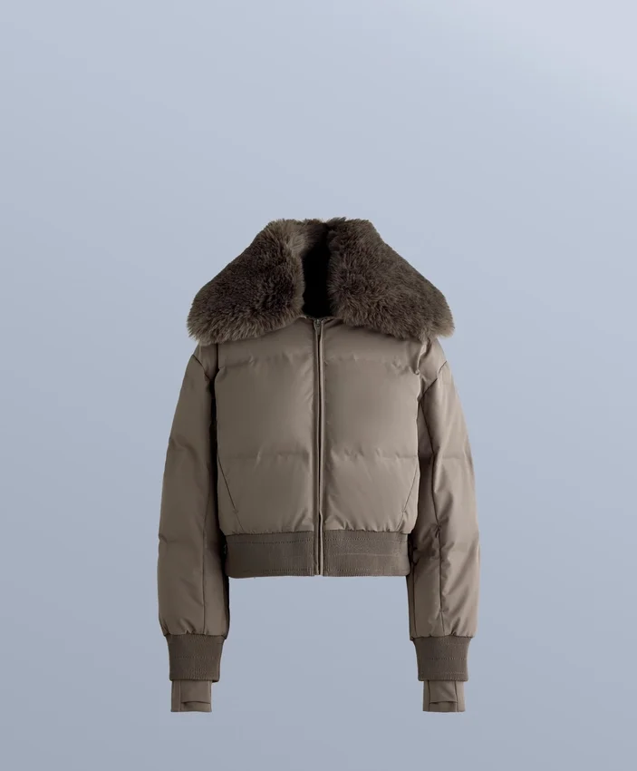 Giacca Minardi Piume Ski idrorepellente 80% piumino e 20% piume Giacca Minardi Piume Ski idrorepellente 80% piumino e 20% piume