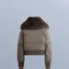 Giacca Minardi Piume Ski idrorepellente 80% piumino e 20% piume Giacca Minardi Piume Ski idrorepellente 80% piumino e 20% piume