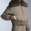 Giacca Minardi Piume Ski idrorepellente 80% piumino e 20% piume Giacca Minardi Piume Ski idrorepellente 80% piumino e 20% piume