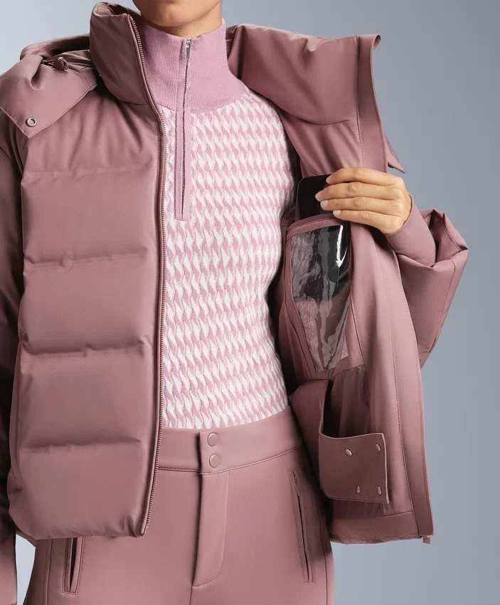 Giacca Minardi Piume Ski idrorepellente 80% piumino e 20% piume Giacca Minardi Piume Ski idrorepellente 80% piumino e 20% piume