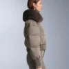 Giacca Minardi Piume Ski idrorepellente 80% piumino e 20% piume Giacca Minardi Piume Ski idrorepellente 80% piumino e 20% piume