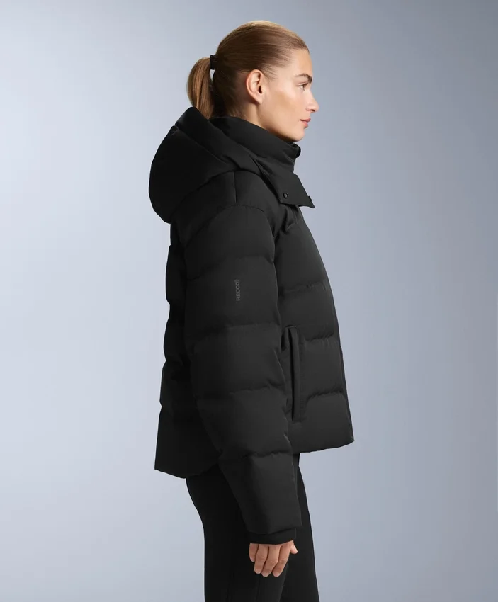 Giacca Minardi Piume Ski idrorepellente 80% piumino e 20% piume Giacca Minardi Piume Ski idrorepellente 80% piumino e 20% piume