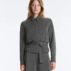 Giacca Soft Touch in modal morbido con cintura