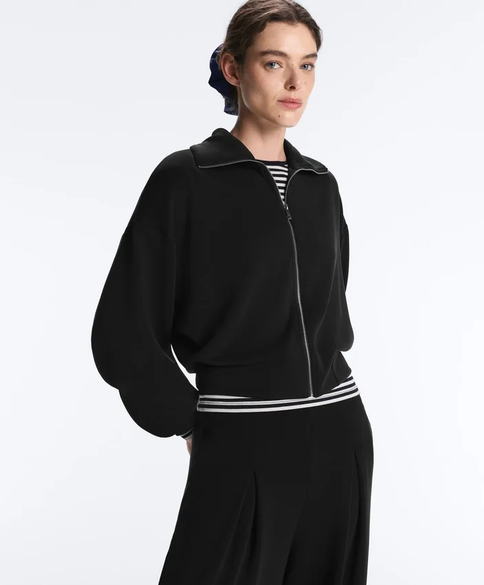 Giacca squadrata in modal Soft Touch Giacca squadrata in modal Soft Touch