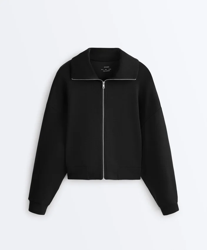 Giacca squadrata in modal Soft Touch Giacca squadrata in modal Soft Touch