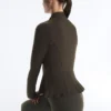Giacca tecnica Evermove con peplo