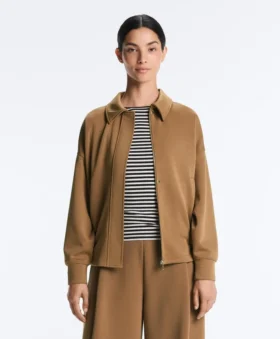 Giacca utility in twill con cintura Giacca utility in twill con cintura