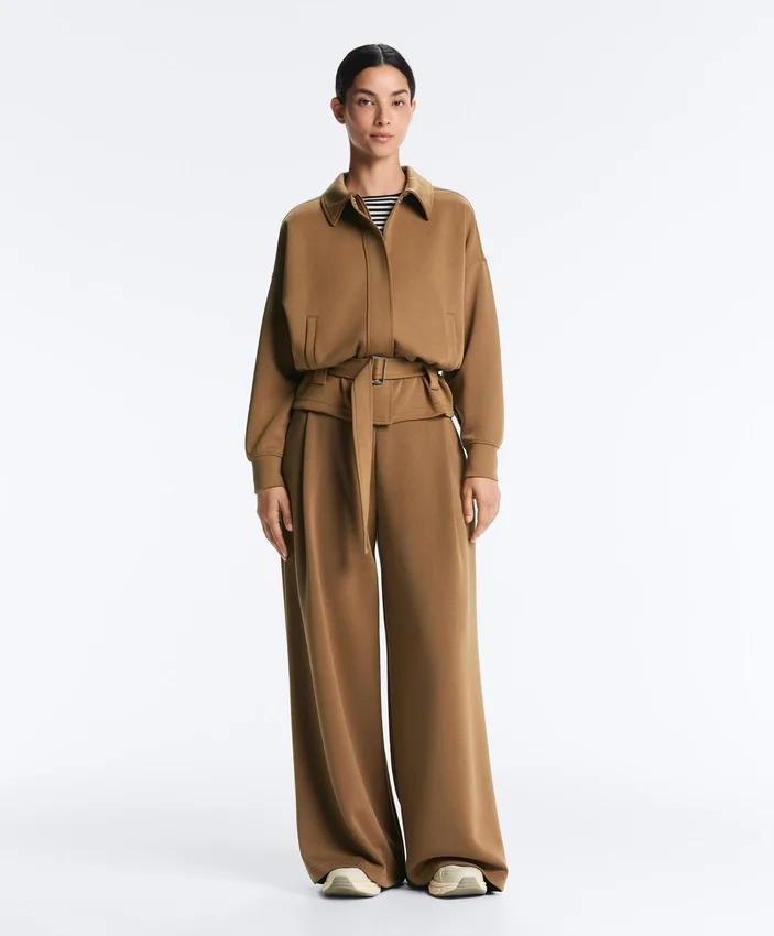 Giacca utility in twill con cintura Giacca utility in twill con cintura