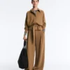 Giacca utility in twill con cintura Giacca utility in twill con cintura