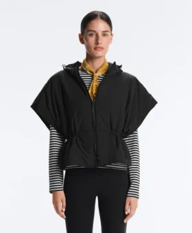 Gilet imbottito con cappuccio Gilet imbottito con cappuccio