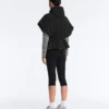 Gilet imbottito con cappuccio