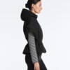 Gilet imbottito con cappuccio