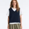 Gilet in maglia con scollo a V Gilet in maglia con scollo a V