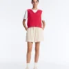 Gilet in maglia con scollo a V Gilet in maglia con scollo a V