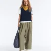 Gilet in maglia con scollo a V Gilet in maglia con scollo a V