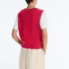 Gilet in maglia con scollo a V Gilet in maglia con scollo a V