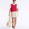 Gilet in maglia con scollo a V Gilet in maglia con scollo a V