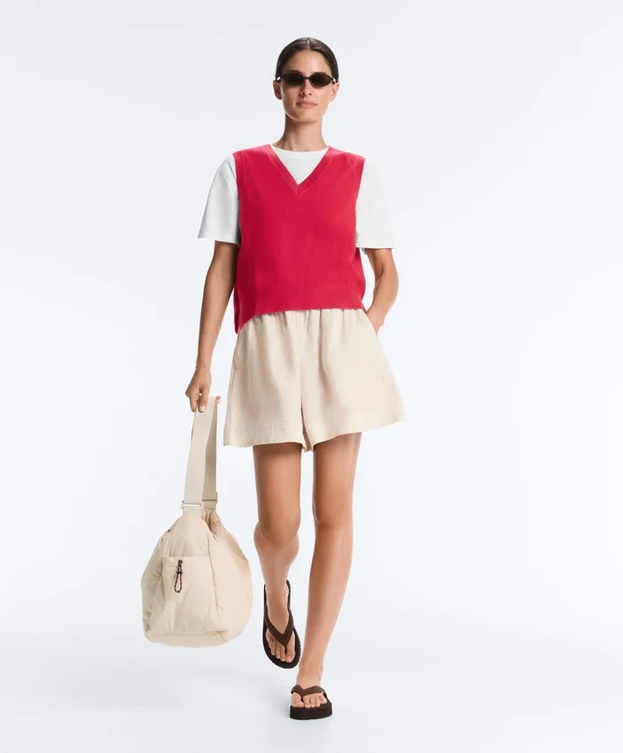 Gilet in maglia con scollo a V Gilet in maglia con scollo a V