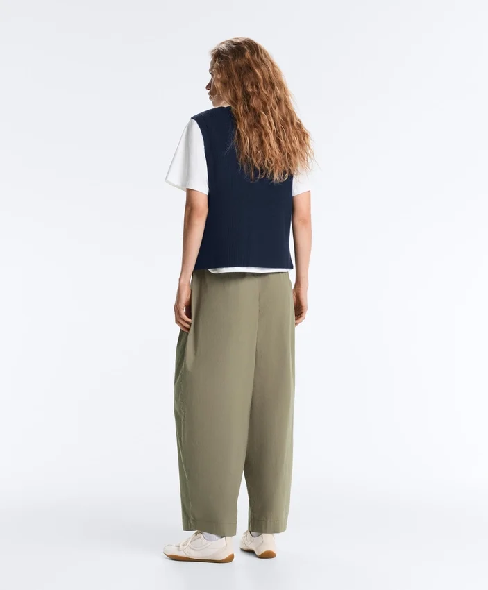 Gilet in maglia con scollo a V Gilet in maglia con scollo a V