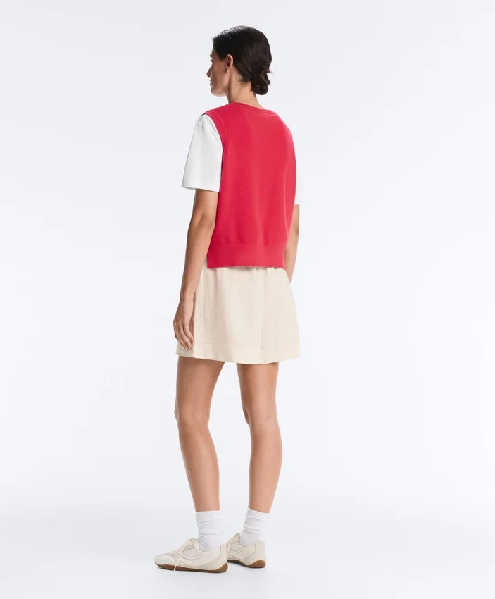 Gilet in maglia con scollo a V Gilet in maglia con scollo a V