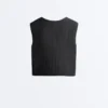 Gilet in nylon imbottito leggero