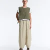 Gilet in nylon imbottito leggero