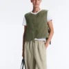 Gilet in nylon imbottito leggero