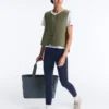Gilet in nylon imbottito leggero