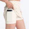 Gonna corta a vita alta con stampa floreale Evermove Gonna corta a vita alta con stampa floreale Evermove