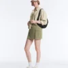Gonne di panno con tasche in cotone