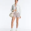 Hot pants a vita alta Compressive da 10 cm a contrasto Hot pants a vita alta Compressive da 10 cm a contrasto