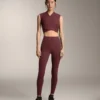 Leggings a costine Comfortlux a vita alta e lunghezza alla caviglia
