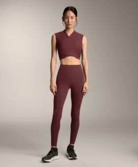 Leggings a costine Comfortlux a vita alta e lunghezza alla caviglia