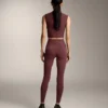 Leggings a costine Comfortlux a vita alta e lunghezza alla caviglia