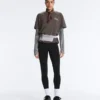 Leggings a vita alta Compressive, che sollevano la gamba, lunghi fino alla caviglia