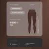 Leggings a vita alta, Compressive, con Core Control e lunghezza alla caviglia