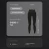 Leggings a vita alta, Compressive, con Core Control e lunghezza alla caviglia