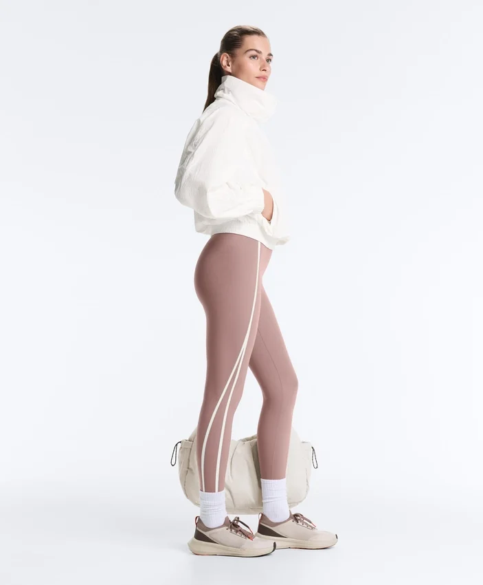 Leggings a vita alta, Compressive, con Core Control e lunghezza alla caviglia, con dettagli a contrasto Leggings a vita alta, Compressive, con Core Control e lunghezza alla caviglia, con dettagli a contrasto