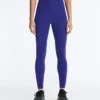 Leggings a vita alta, Compressive e riflettenti, lunghi fino alla caviglia