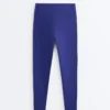 Leggings a vita alta, Compressive e riflettenti, lunghi fino alla caviglia