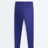 Leggings a vita alta, Compressive e riflettenti, lunghi fino alla caviglia