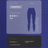 Leggings a vita alta, Compressive e riflettenti, lunghi fino alla caviglia