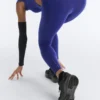 Leggings a vita alta, Compressive e riflettenti, lunghi fino alla caviglia