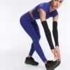 Leggings a vita alta, Compressive e riflettenti, lunghi fino alla caviglia
