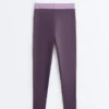 Leggings a vita alta Compressive lunghi fino alla caviglia (65 cm)