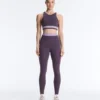 Leggings a vita alta Compressive lunghi fino alla caviglia (65 cm)